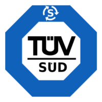 TÜV SÜD certified